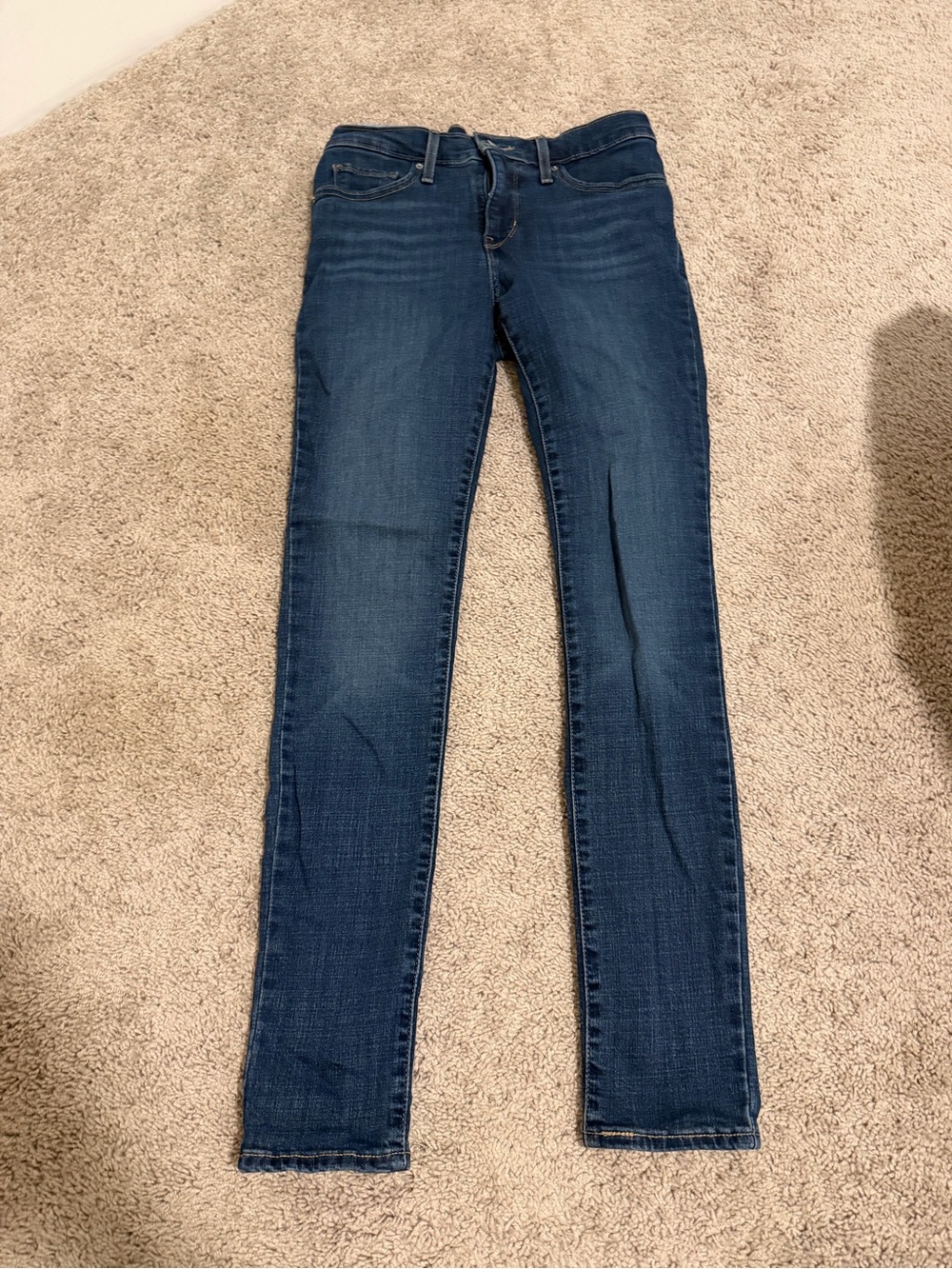 Levi's Women's Dark Wash Shaping Skinny Jeans